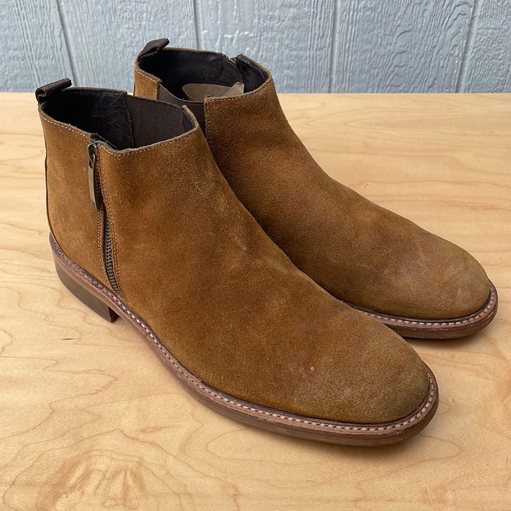 DONALD J PLINER Zeus ZB Suede Womens Chelsea Boots size 11